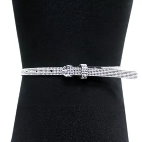 5 Row Rhinestone Embellished Belt