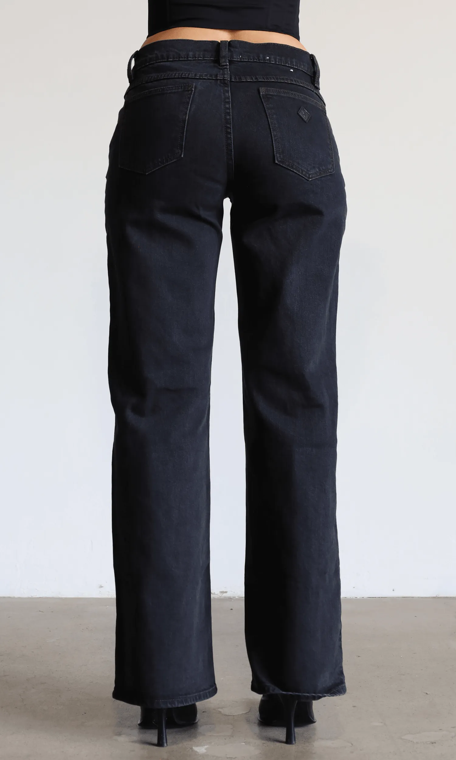 A 99 Low & Wide Jean by Abrand Jeans