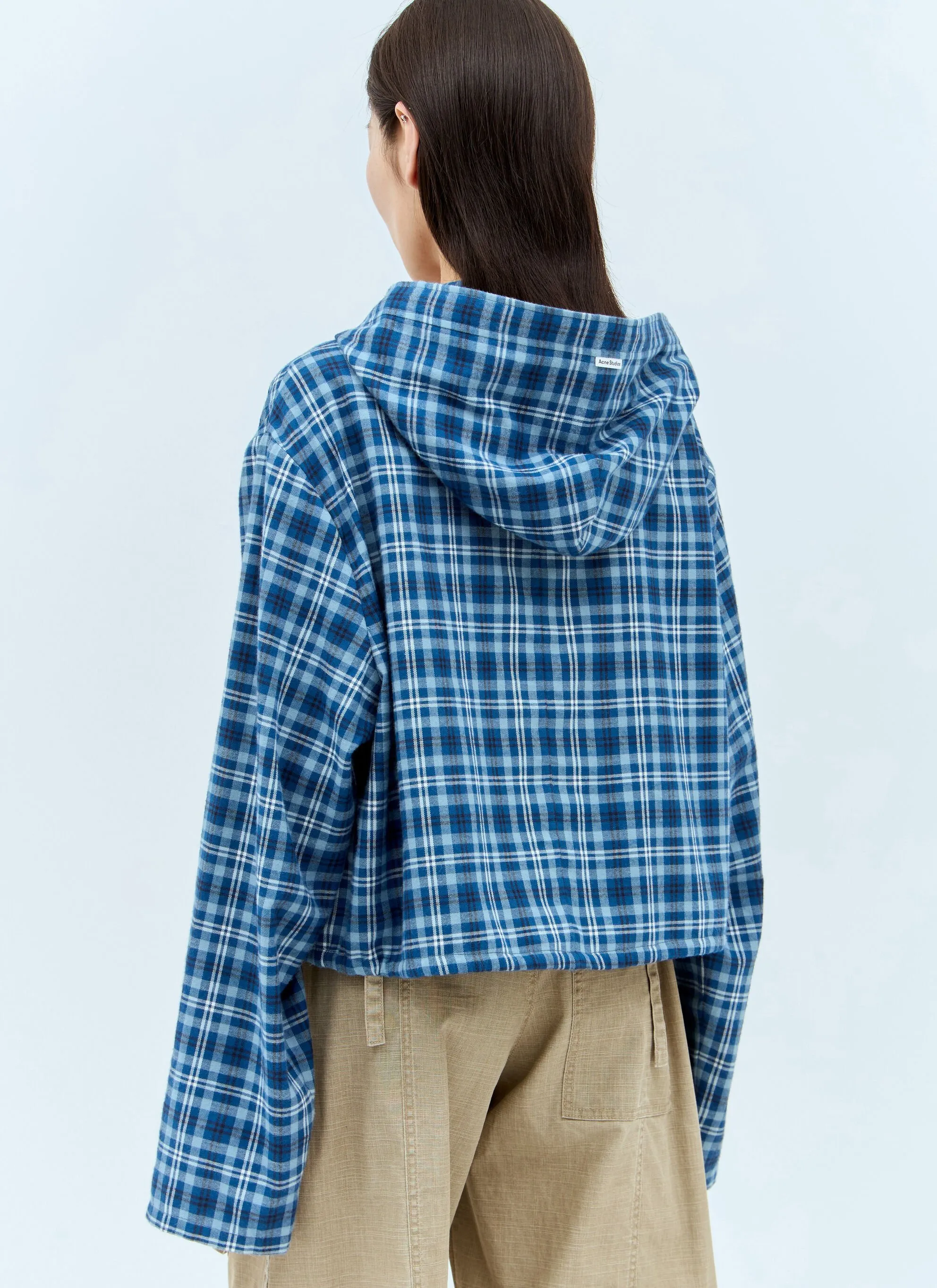 Acne Studios  |Other Plaid Patterns Casual Style Unisex Street Style