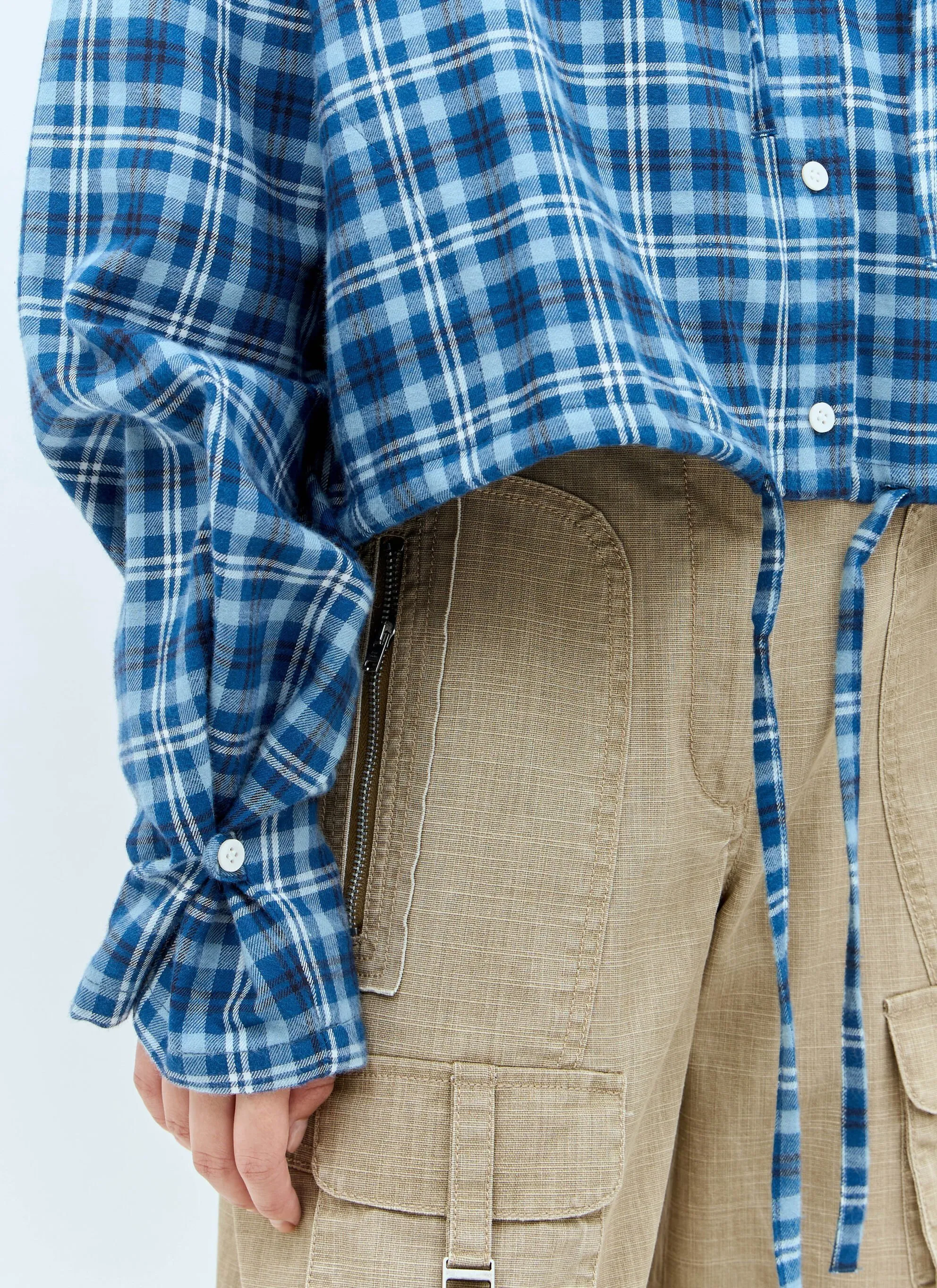 Acne Studios  |Other Plaid Patterns Casual Style Unisex Street Style