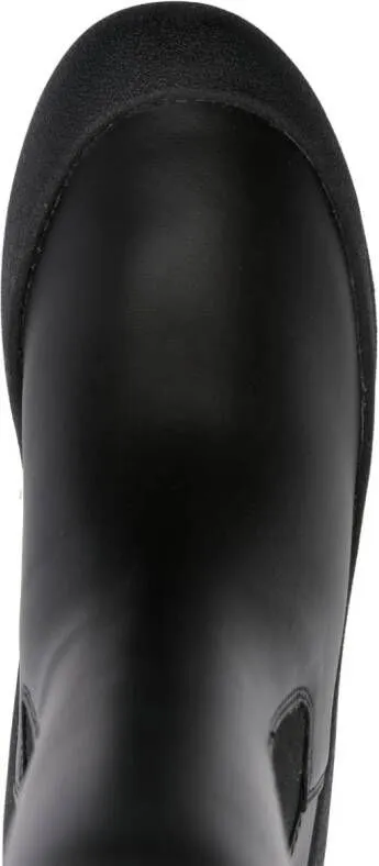 Bally leather Chelsea boots Black