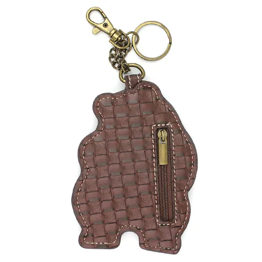 Black Bear Coin Purse and Key Chain