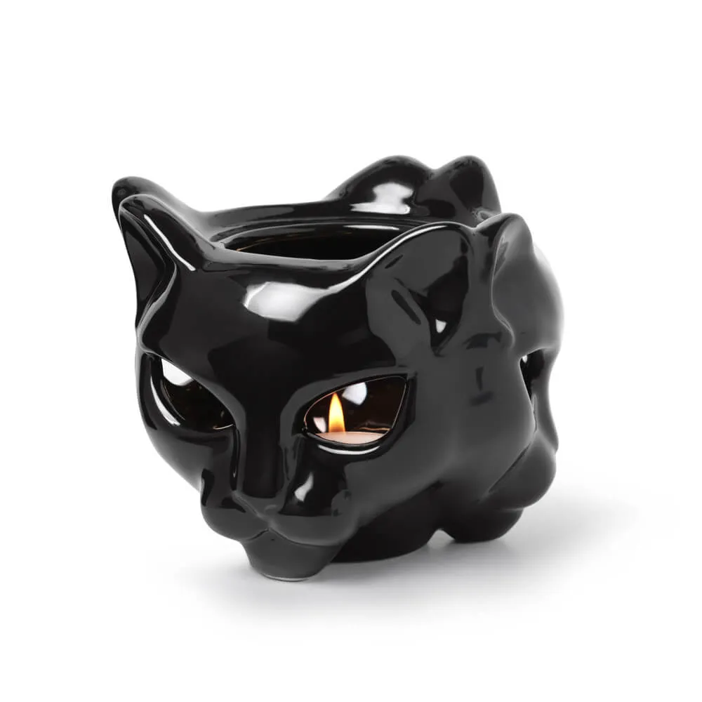 Black Cat Mug & Warmer