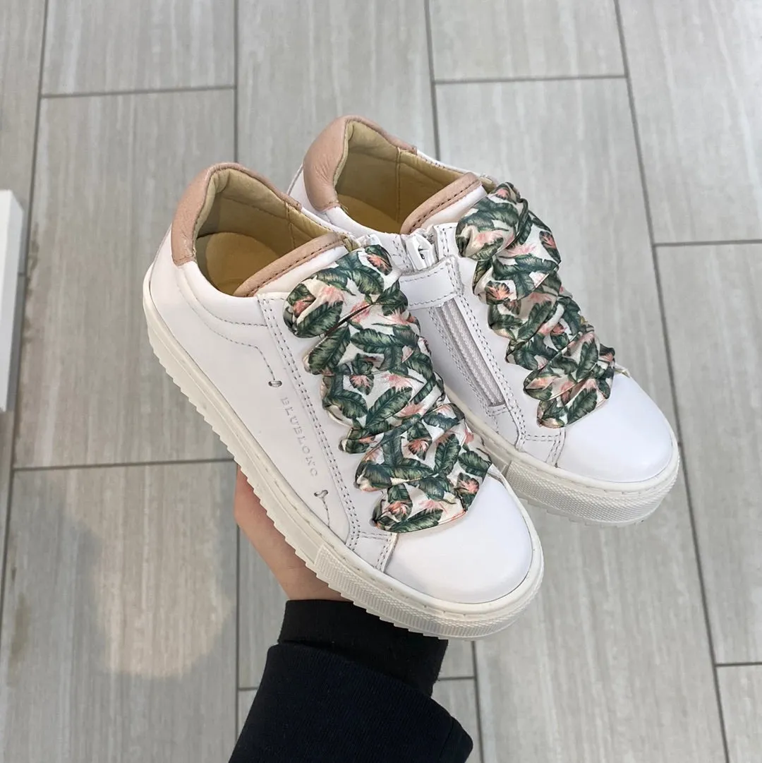 Blublonc Floral Lace Sneaker