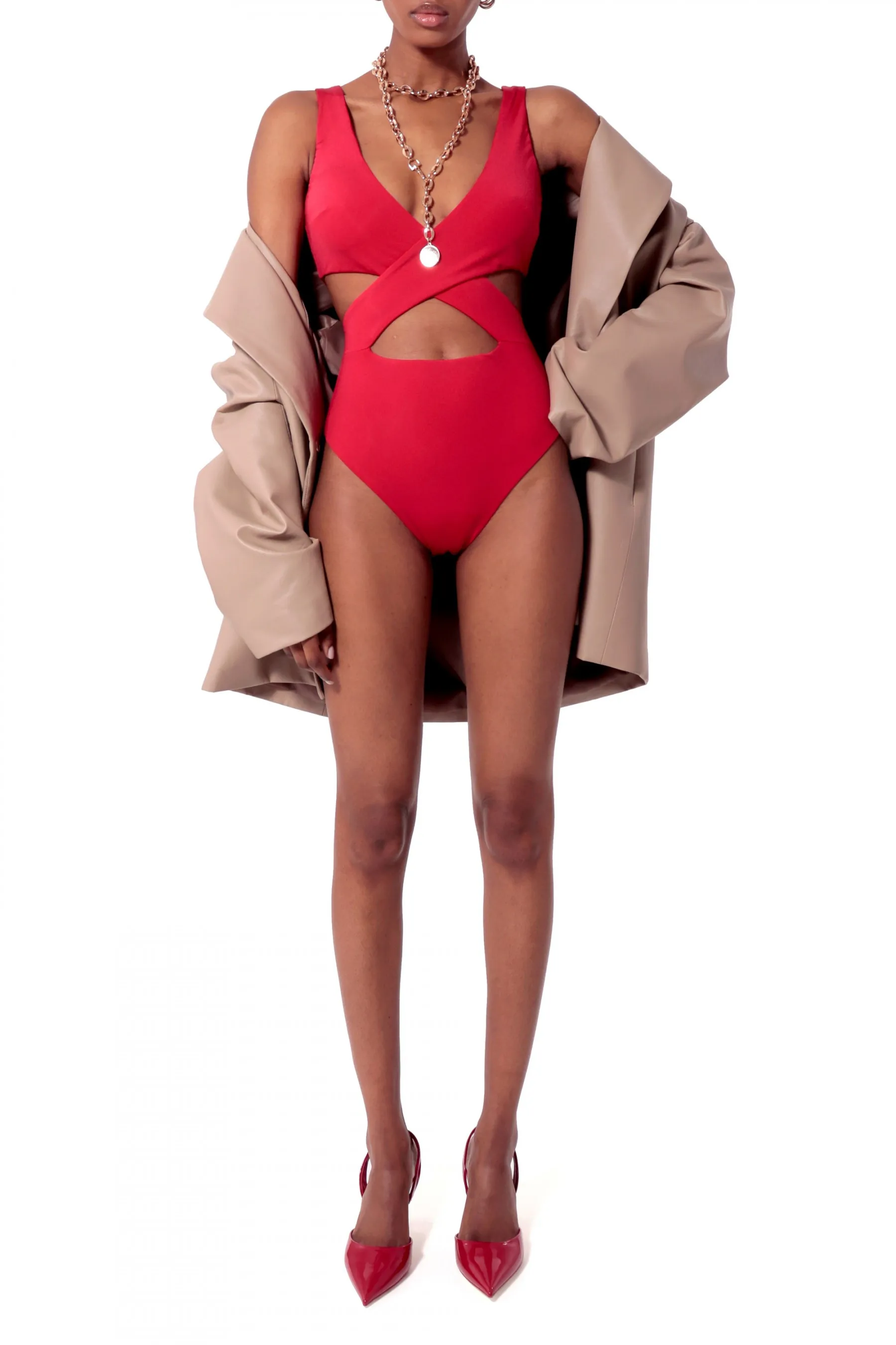 Body Suit Nola Red