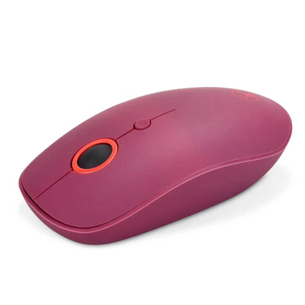 Bonelk Wireless Round Scroll 4D Mouse, 800-1600 DPI, M-257