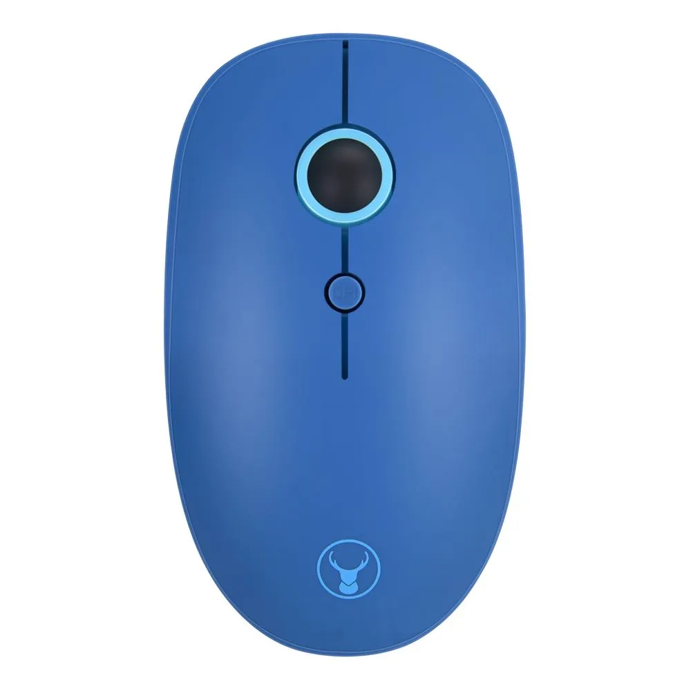 Bonelk Wireless Round Scroll 4D Mouse, 800-1600 DPI, M-257