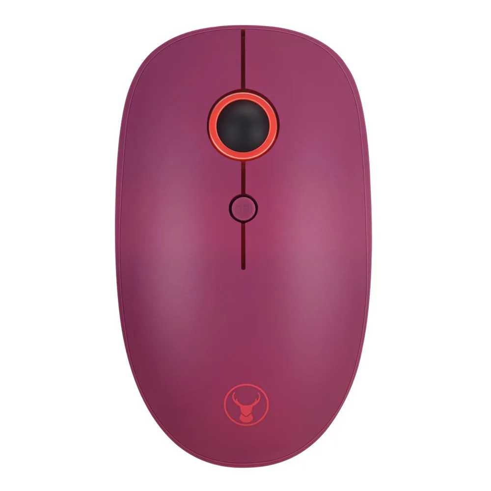 Bonelk Wireless Round Scroll 4D Mouse, 800-1600 DPI, M-257