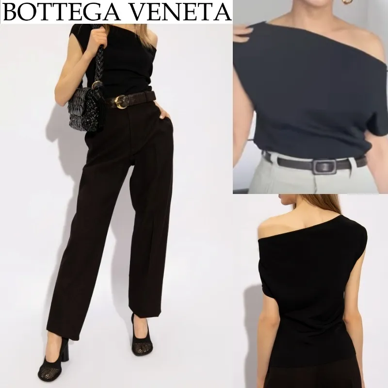 BOTTEGA VENETA  |Viscose fluid knitted top