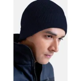 BRUMANO Navy Blue Beanie Cap Blue Men Beanies