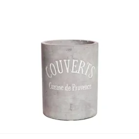 Cement Cutlery Crock