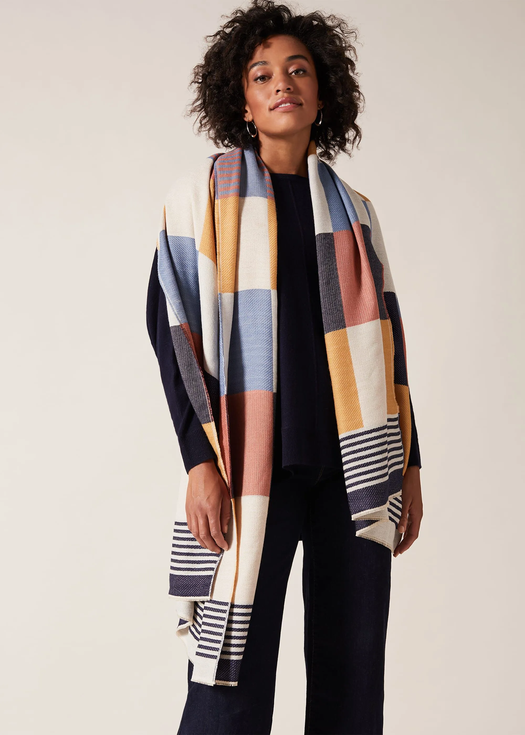 Charli Colour Block Scarf