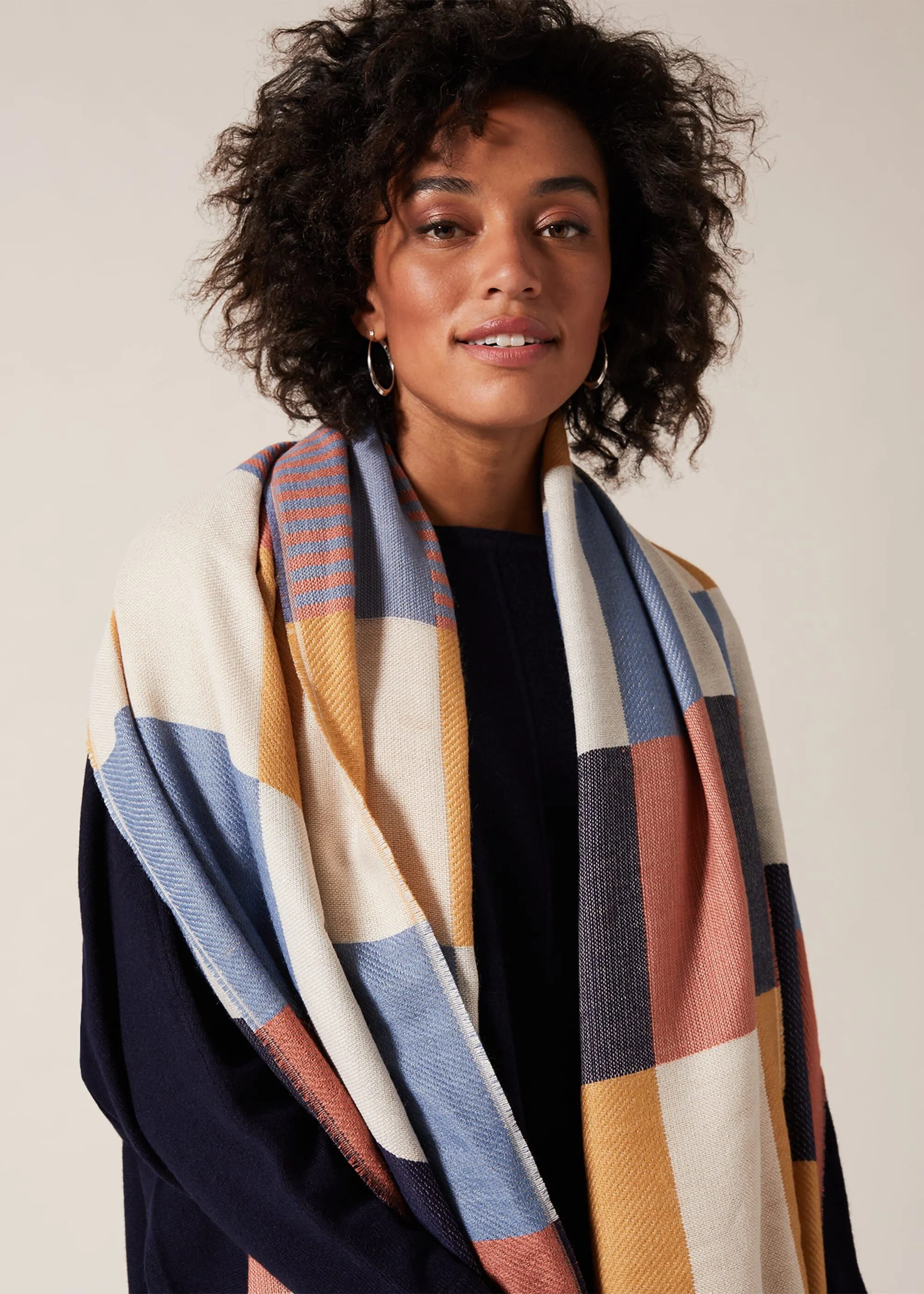 Charli Colour Block Scarf