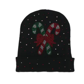 Christmas Designer Beanie - Candy Cane