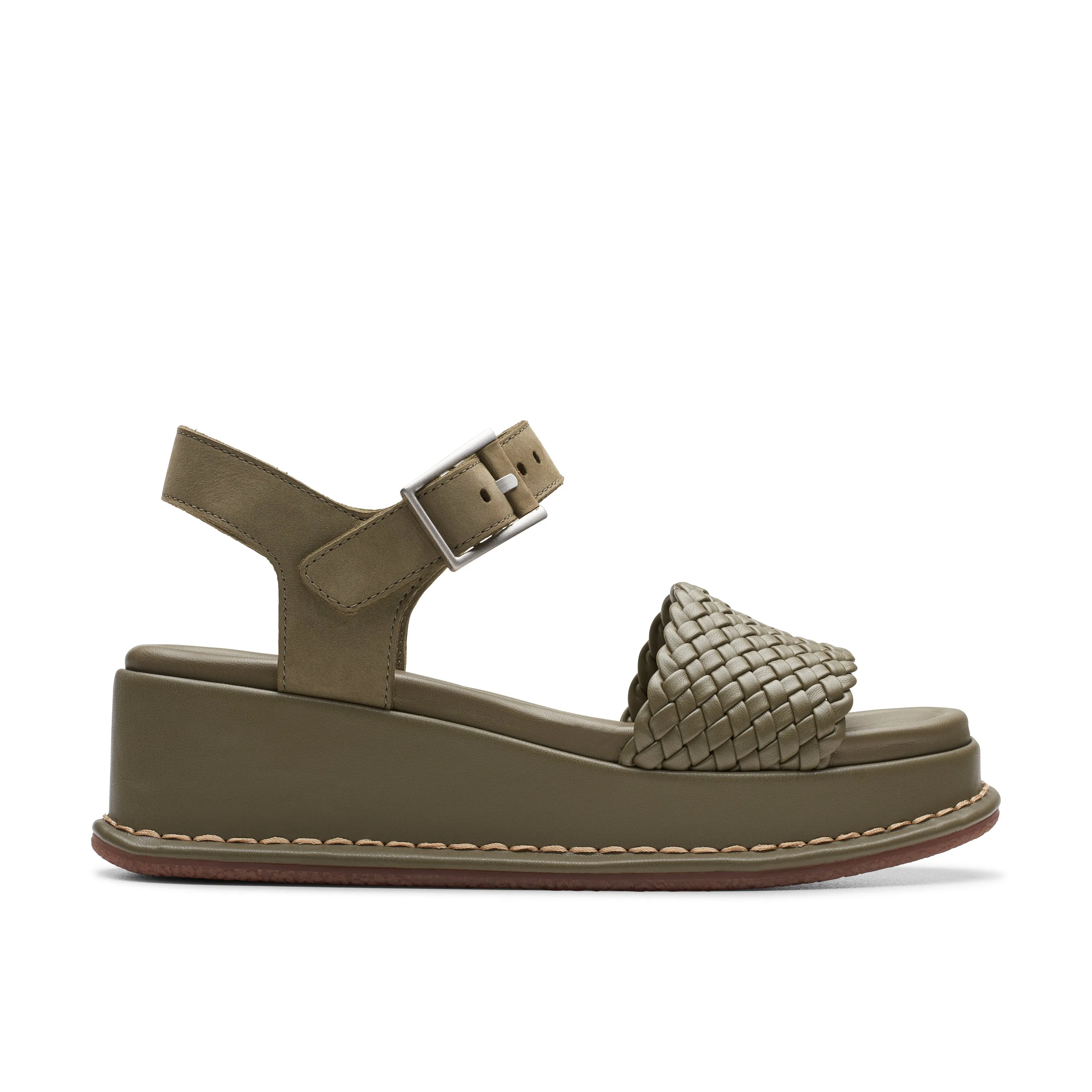 CLARKS | SANDALIAS CASUAL MUJER | KIMMEI BAY OLIVE | VERDE