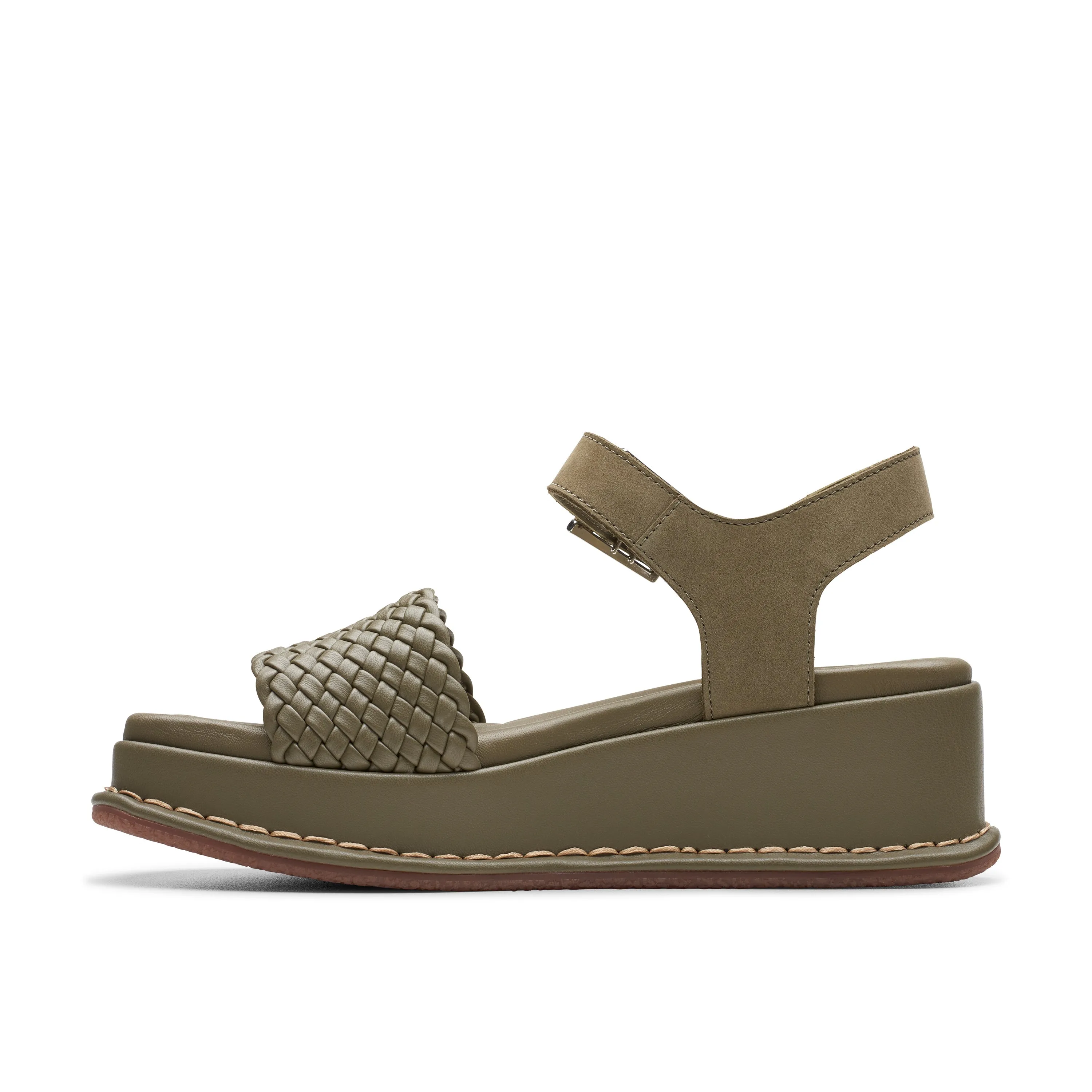 CLARKS | SANDALIAS CASUAL MUJER | KIMMEI BAY OLIVE | VERDE