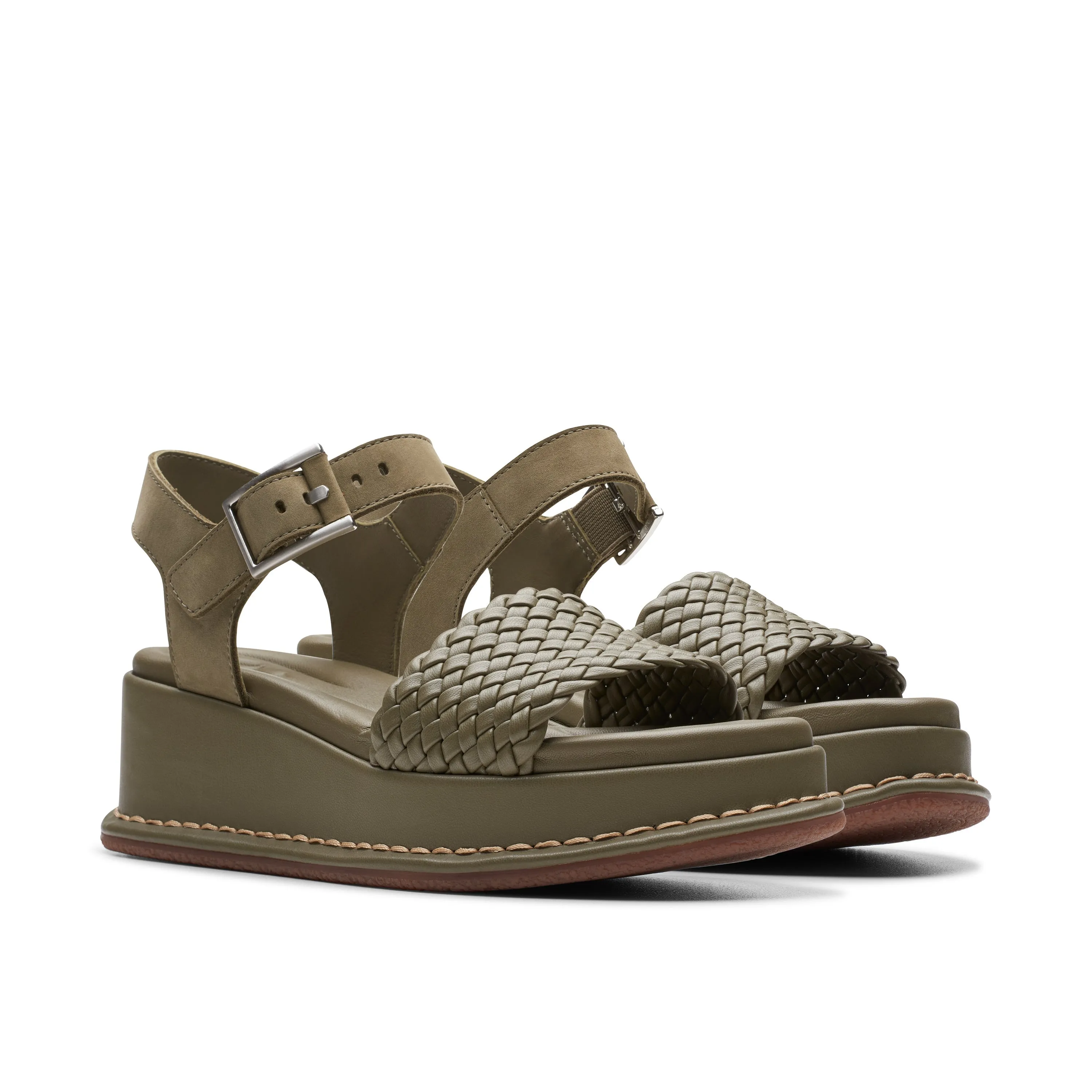 CLARKS | SANDALIAS CASUAL MUJER | KIMMEI BAY OLIVE | VERDE