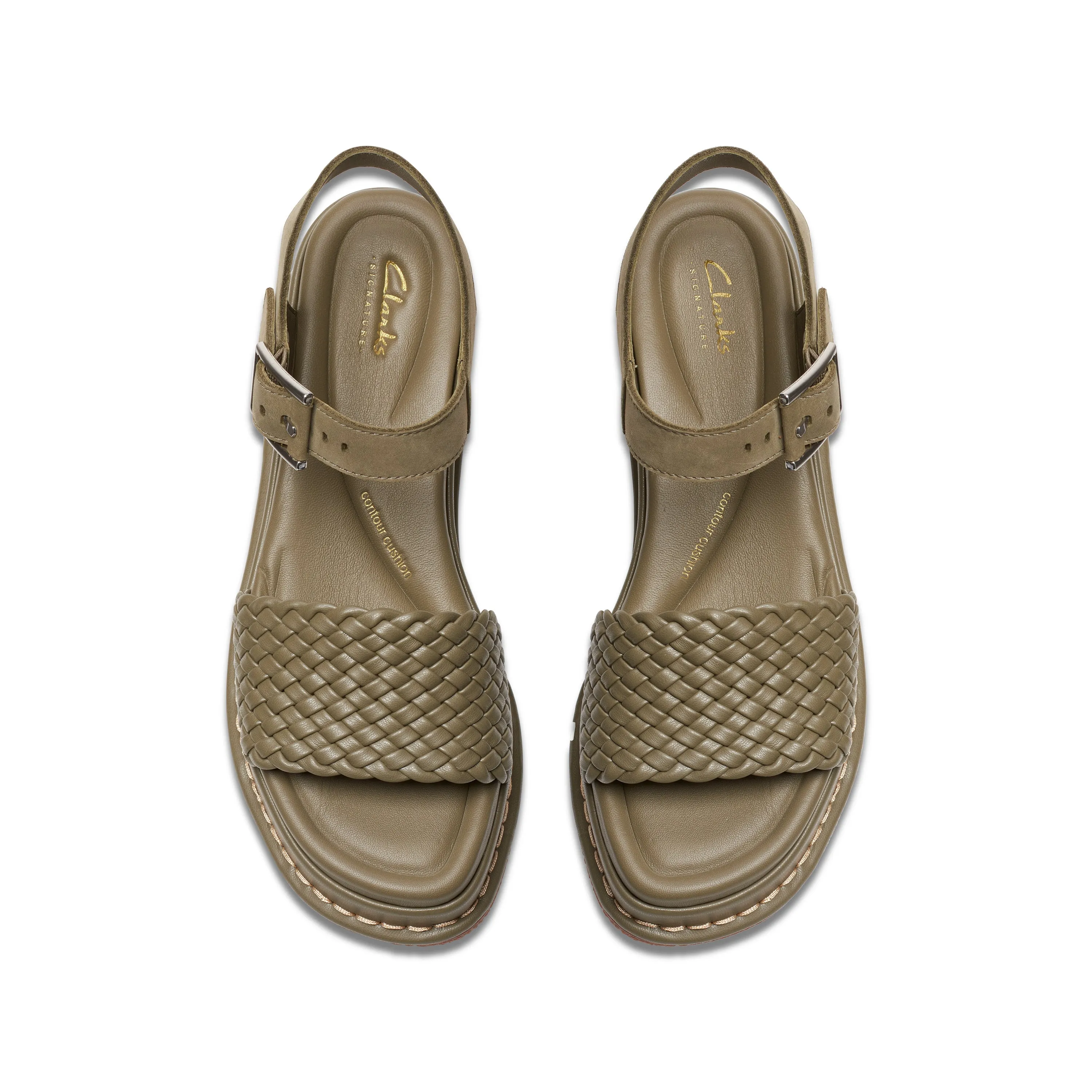 CLARKS | SANDALIAS CASUAL MUJER | KIMMEI BAY OLIVE | VERDE