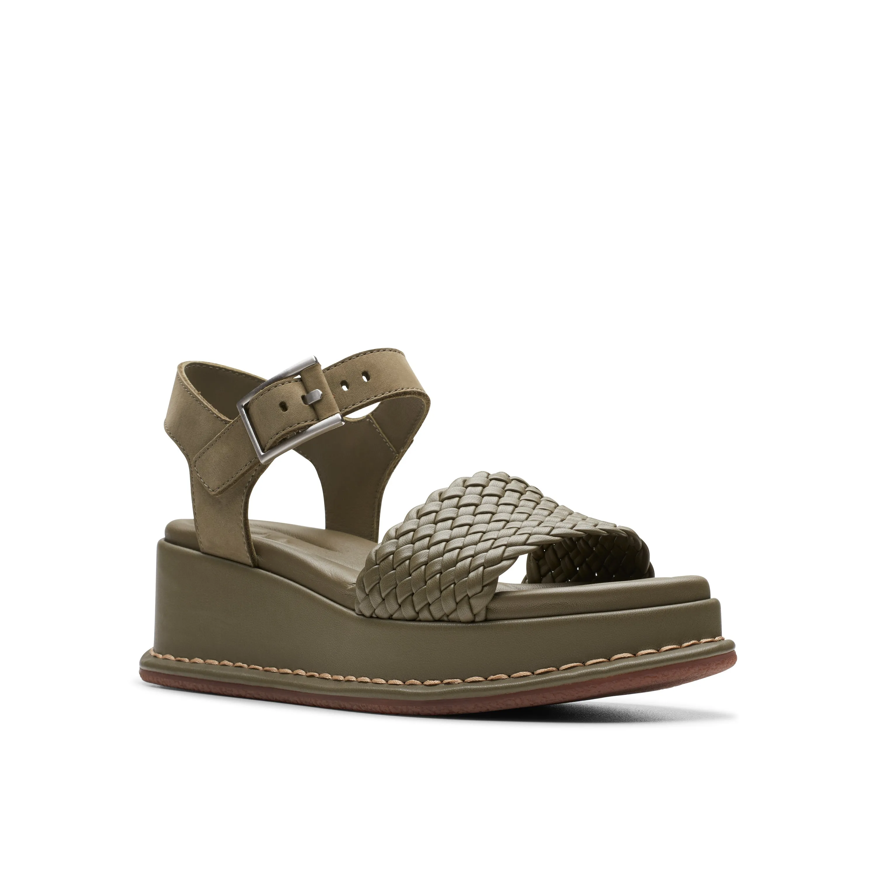 CLARKS | SANDALIAS CASUAL MUJER | KIMMEI BAY OLIVE | VERDE