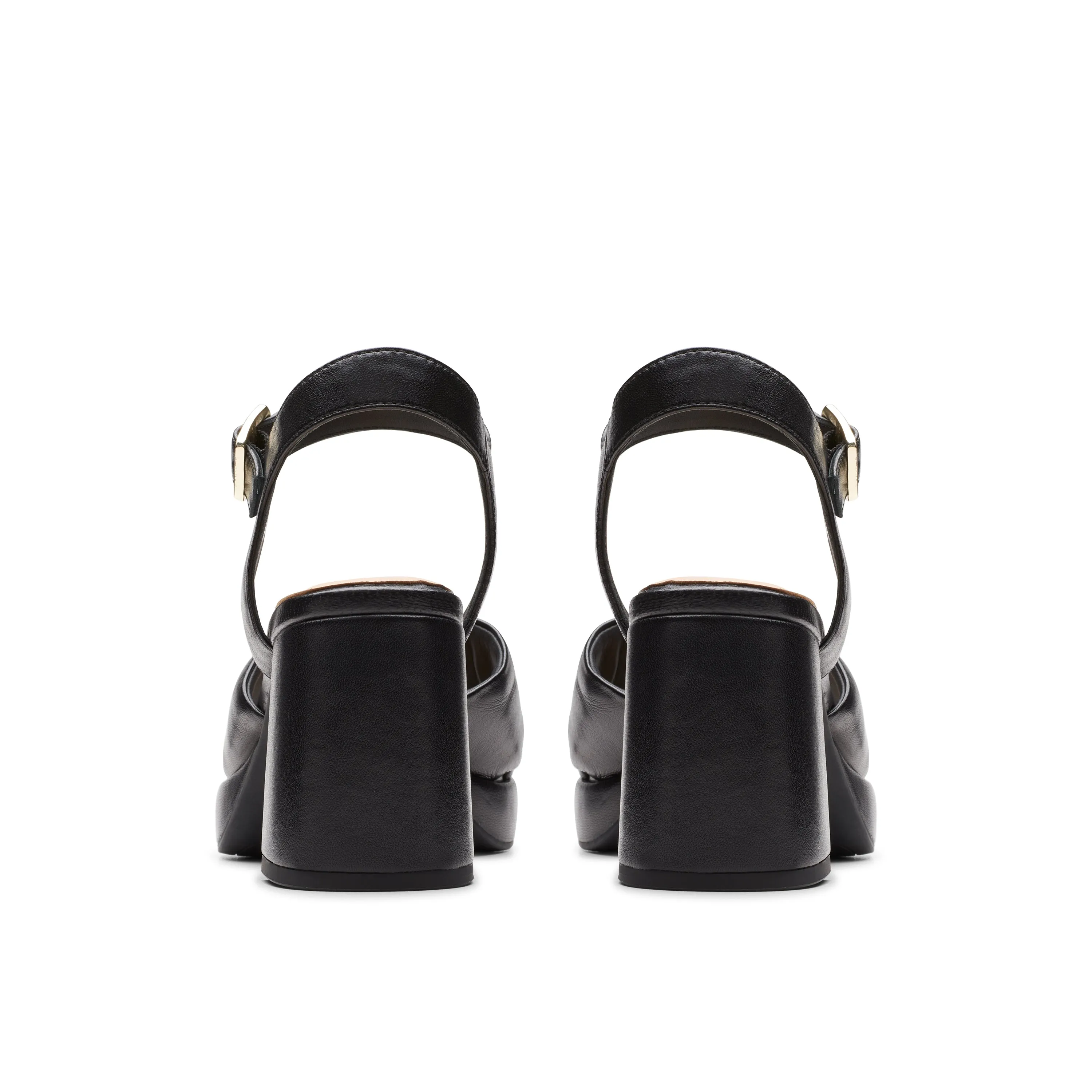 CLARKS | SANDALIAS DE VESTIR MUJER | RITZY75 RAE BLACK LEATHER | NEGRO