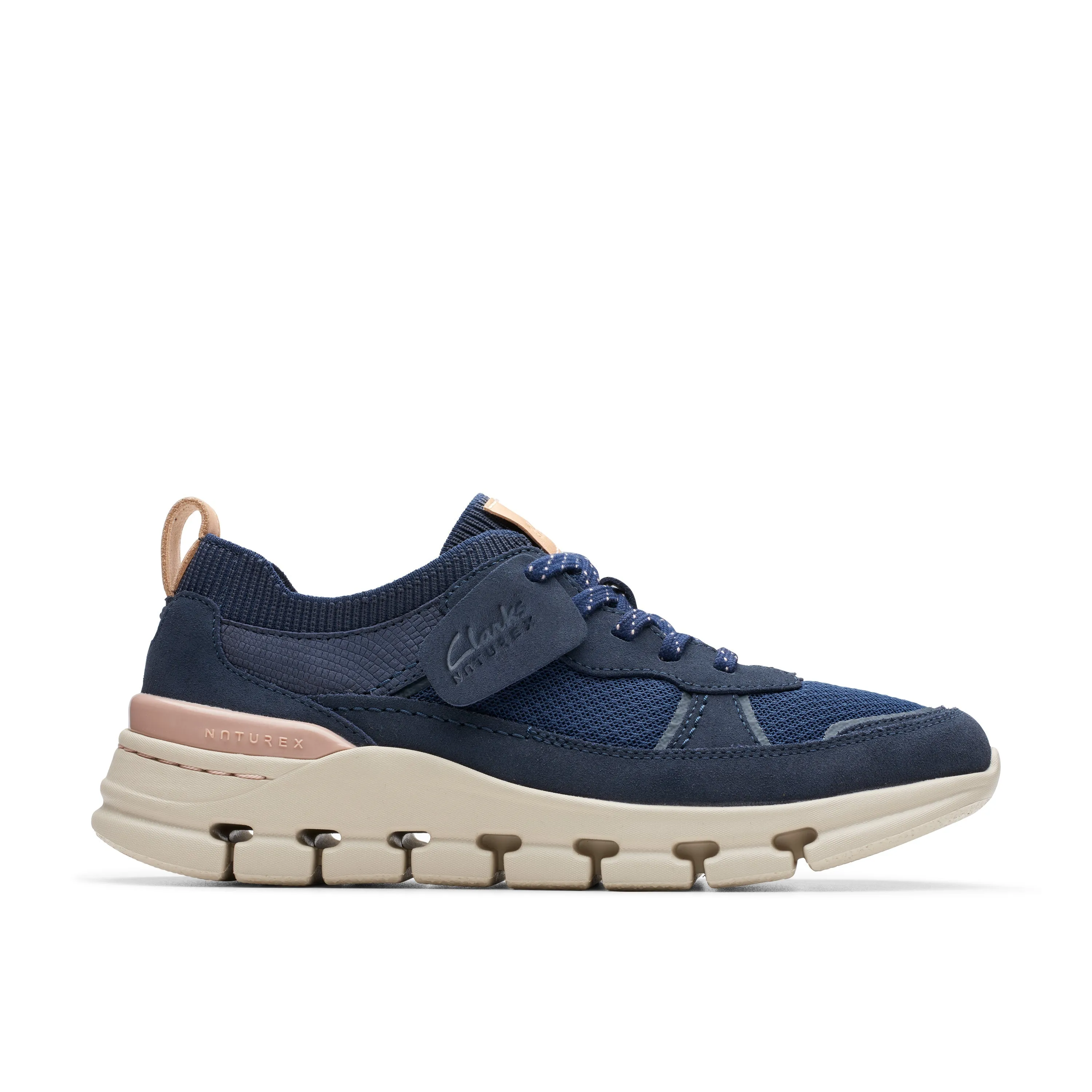 CLARKS | SNEAKERS MUJER | NATURE X COVE NAVY COMBI | AZUL