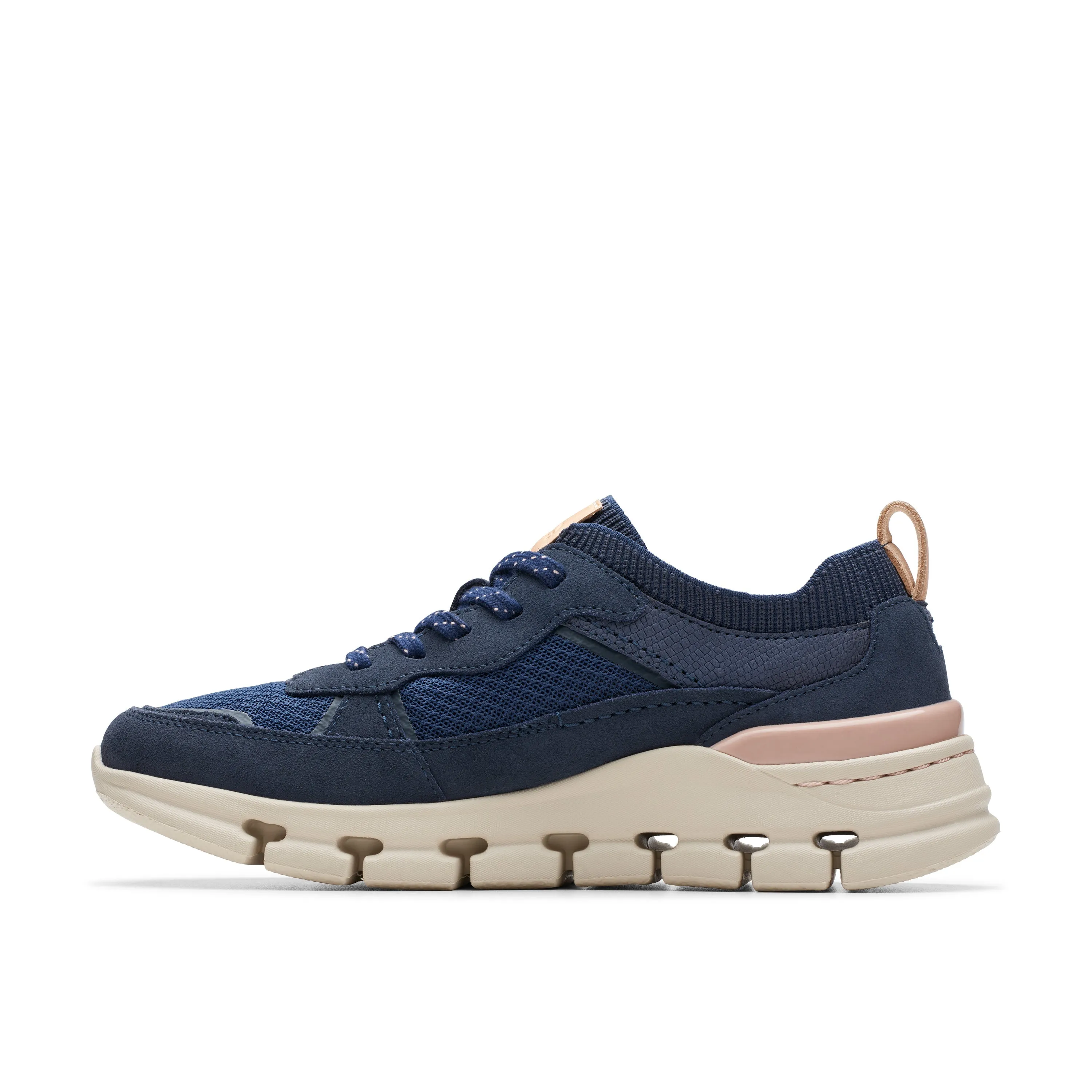 CLARKS | SNEAKERS MUJER | NATURE X COVE NAVY COMBI | AZUL