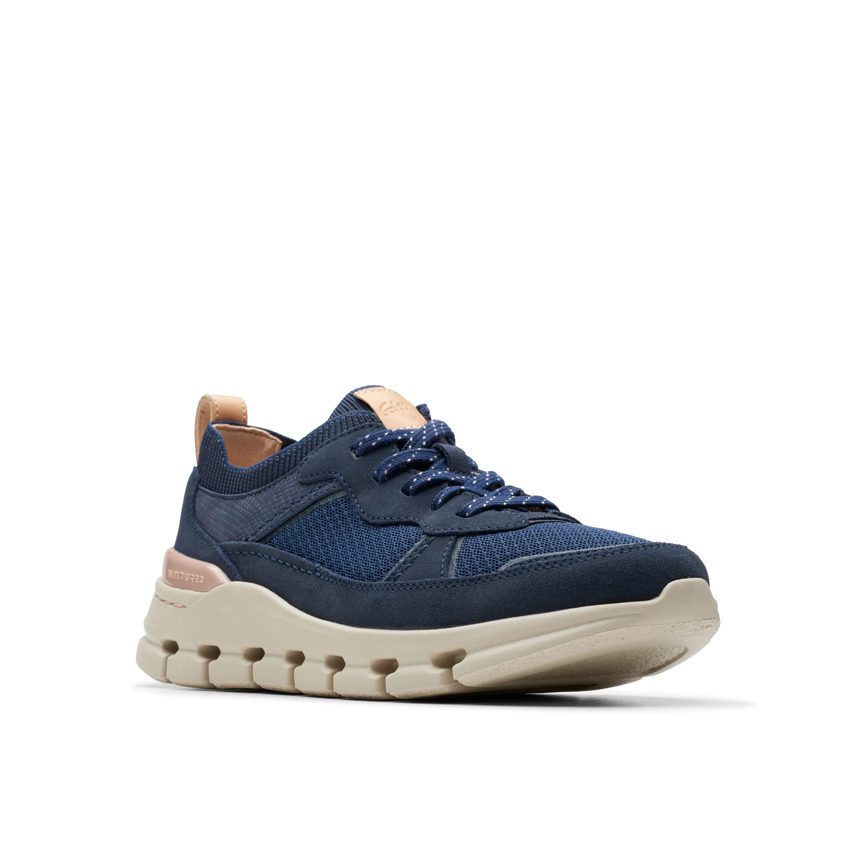 CLARKS | SNEAKERS MUJER | NATURE X COVE NAVY COMBI | AZUL