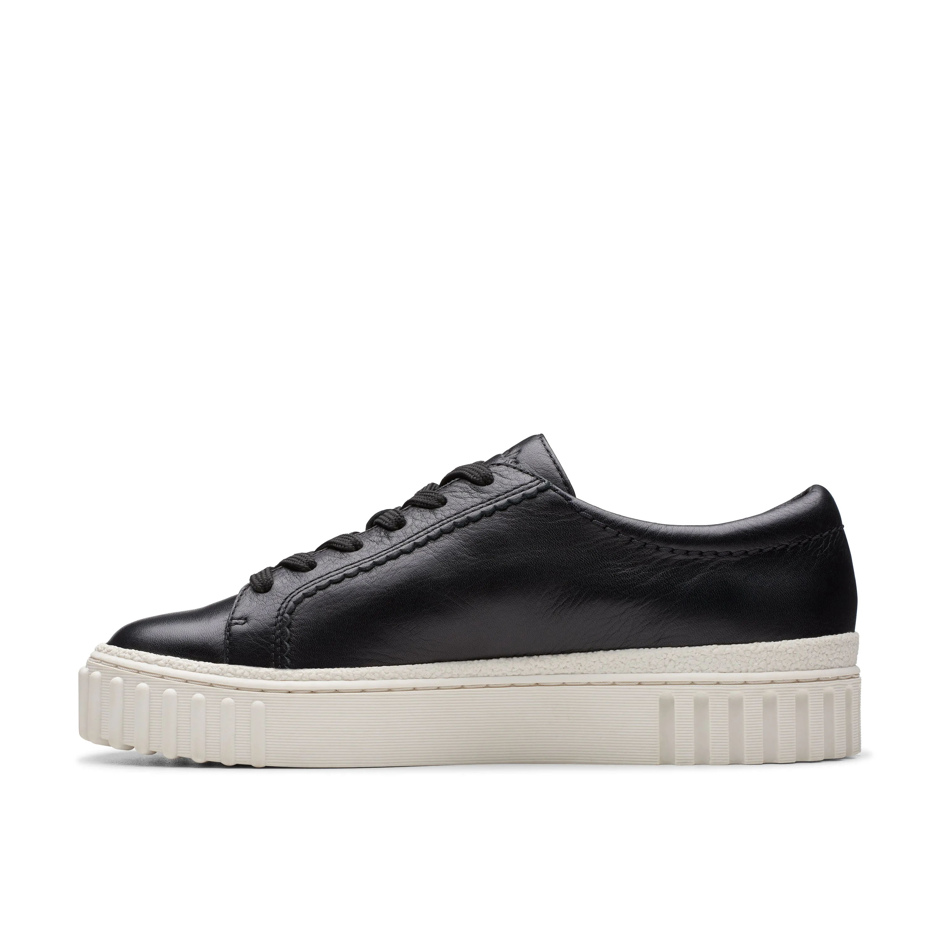 CLARKS | ZAPATOS CASUAL MUJER | MAYHILL WALK BLACK LEATHER | NEGRO