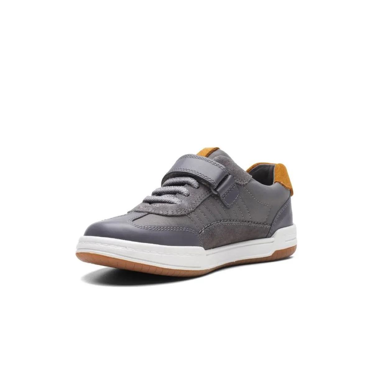 Clarks - Fawn Family K 261751157g - G Fit (grey Leather)