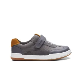 Clarks - Fawn Family K 261751157g - G Fit (grey Leather)