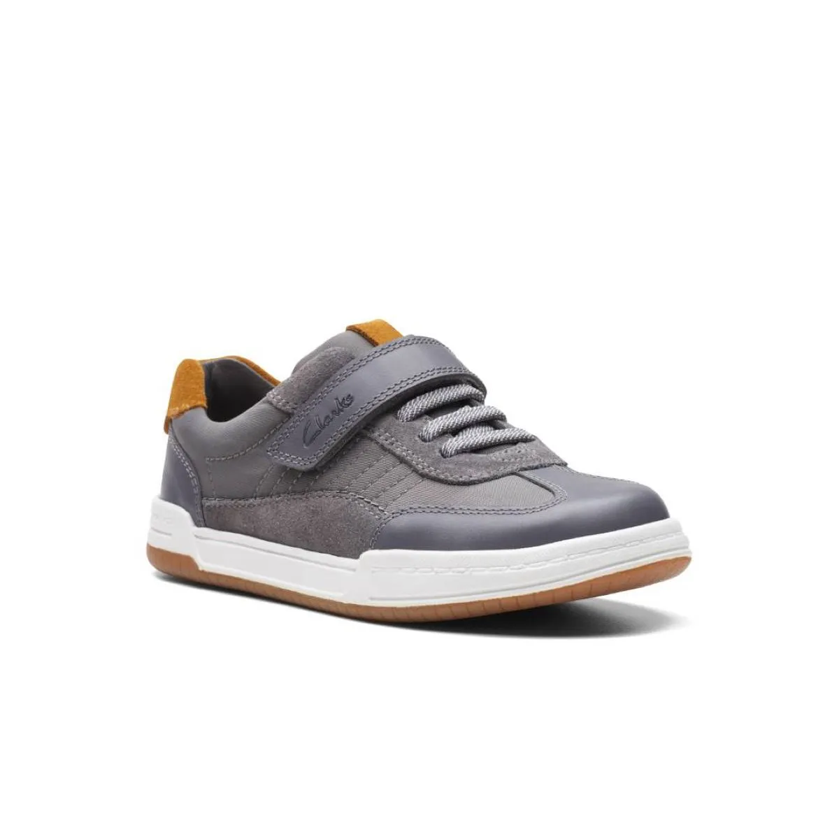 Clarks - Fawn Family K 261751157g - G Fit (grey Leather)