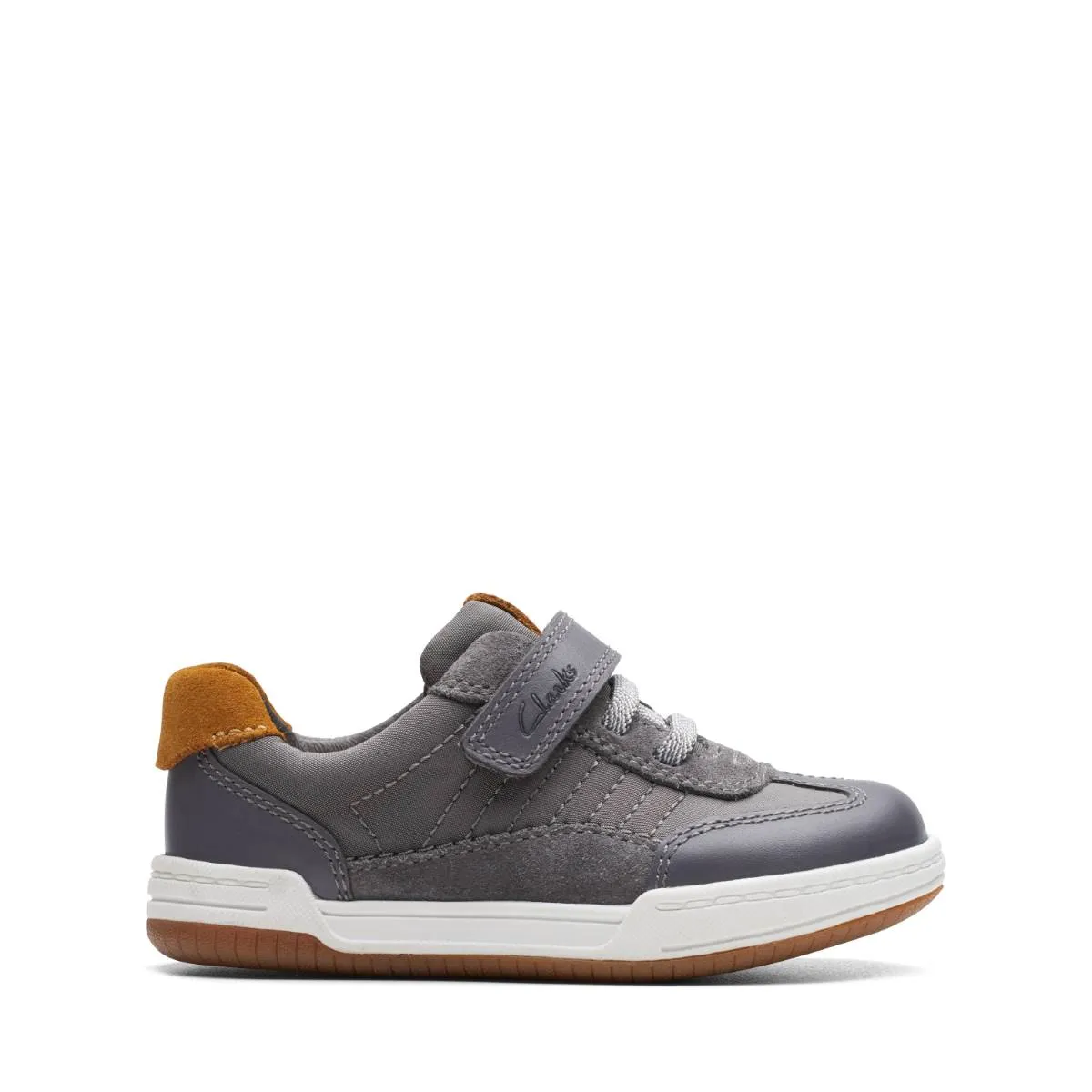 Clarks - Fawn Family T 261751287g - G Fit (grey Leather)