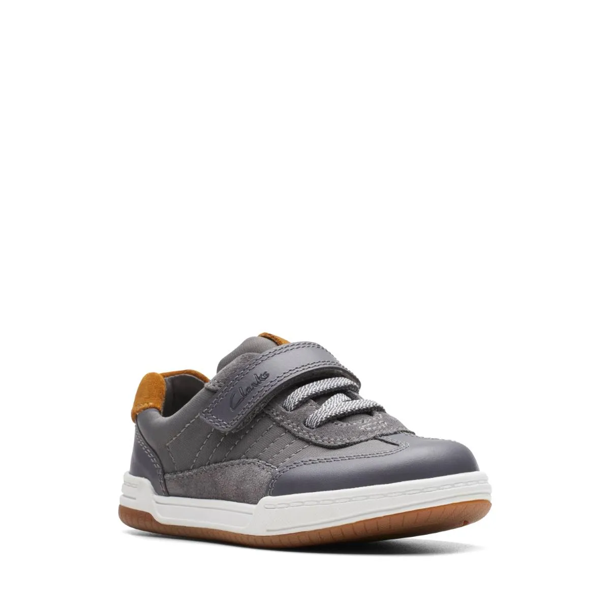 Clarks - Fawn Family T 261751287g - G Fit (grey Leather)