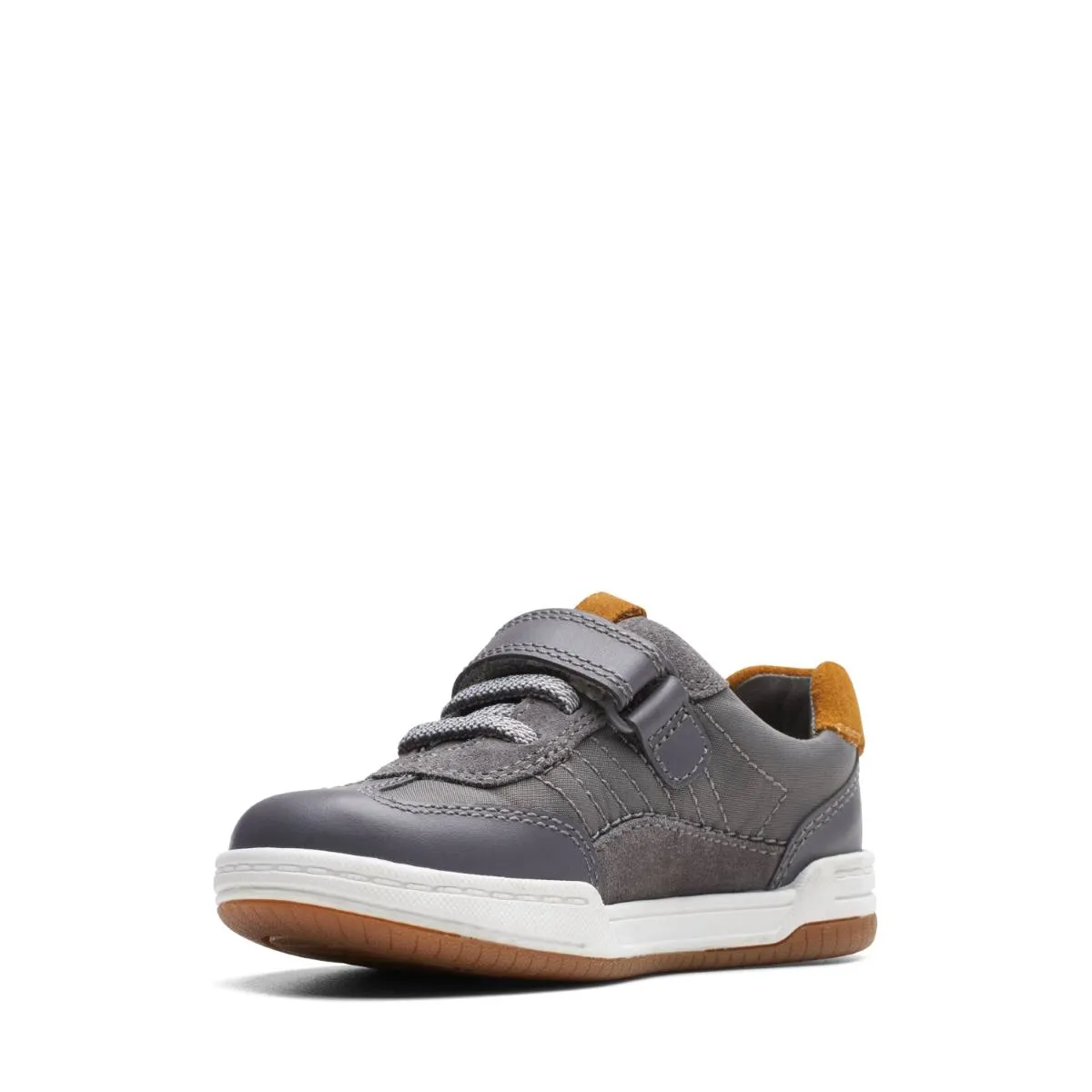 Clarks - Fawn Family T 261751287g - G Fit (grey Leather)