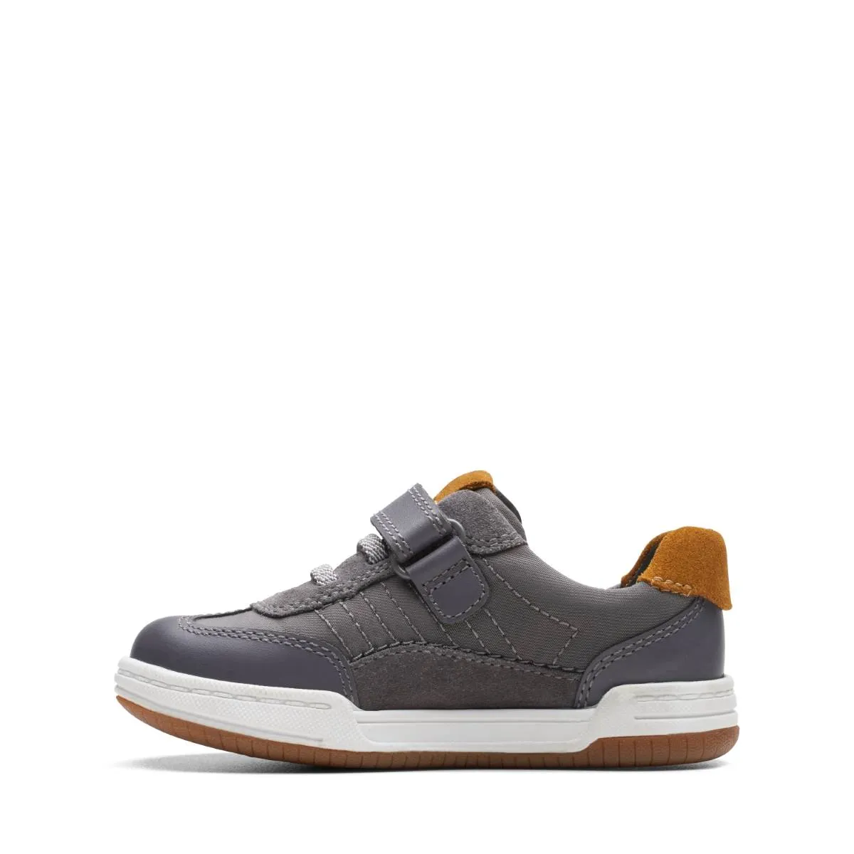 Clarks - Fawn Family T 261751287g - G Fit (grey Leather)