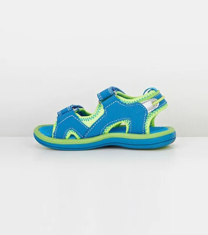 clarks fear ii kids blue lime