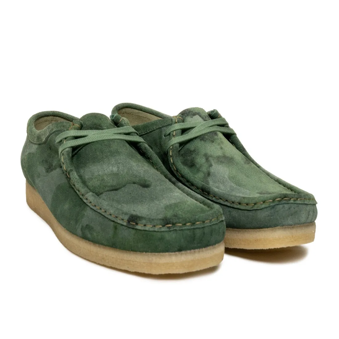 Clarks Men Wallabee Camo (green / camo)