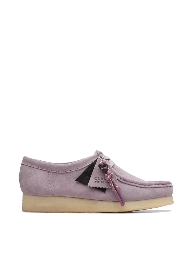 Clarks Originals Womens Wallabee Mauve Suede