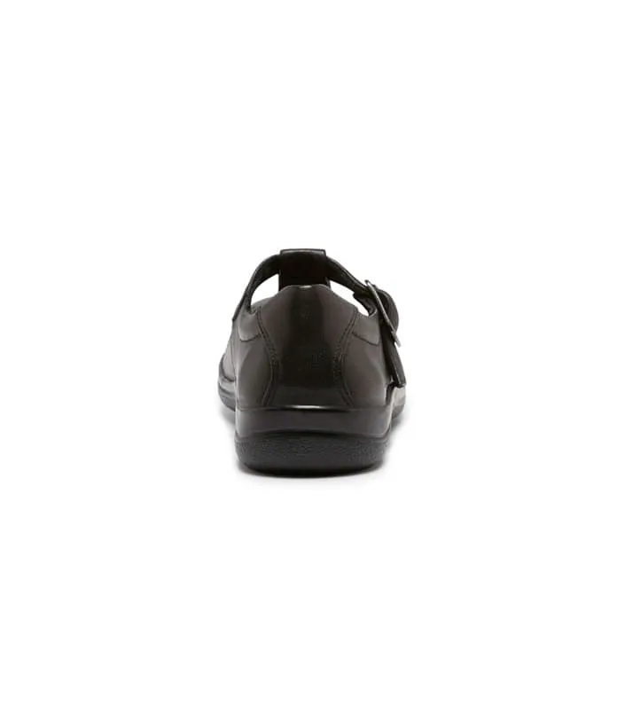 clarks pupil (narrow) kids black