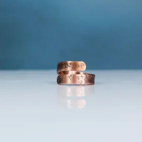 Copper Wrap Ring Galaxy