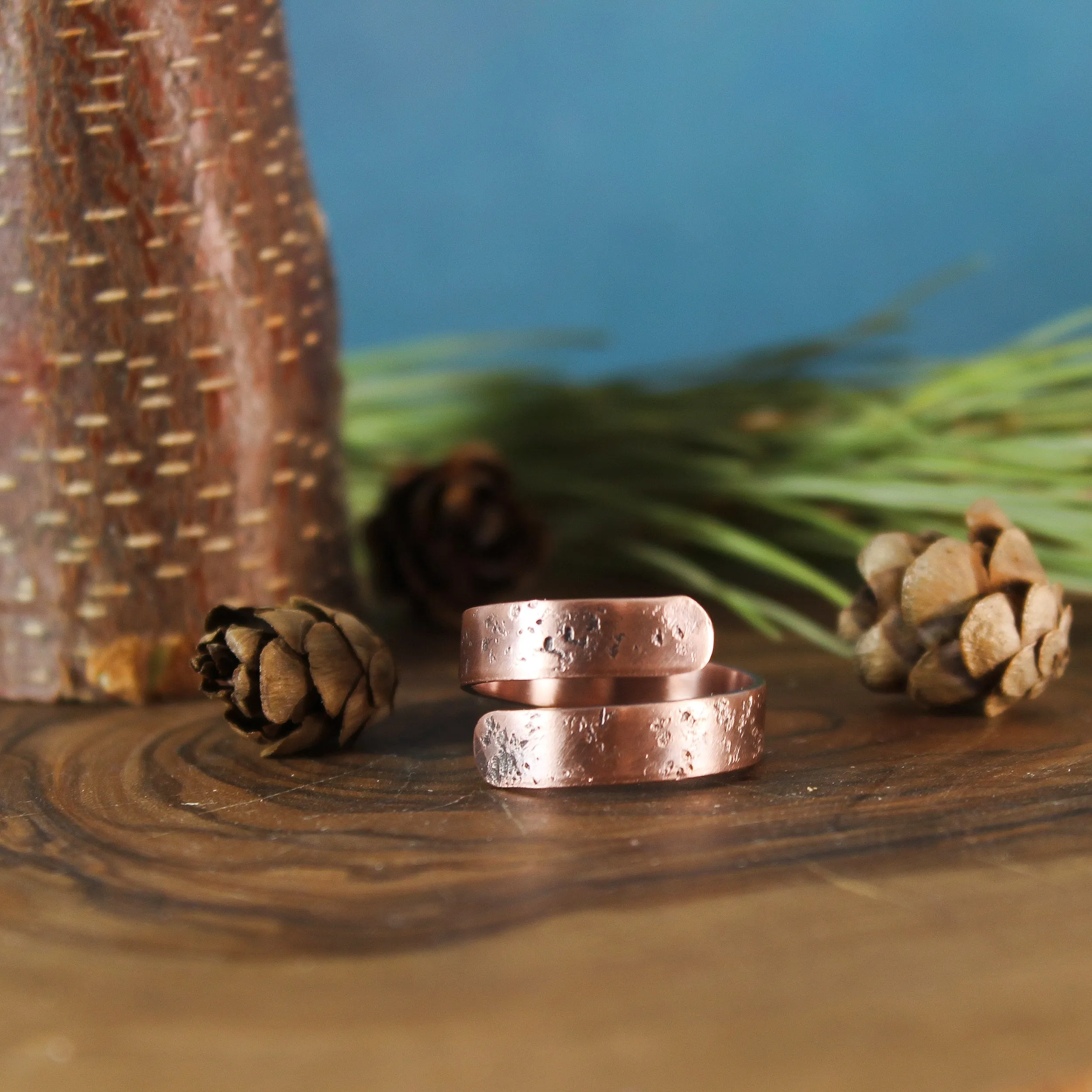 Copper Wrap Ring Galaxy