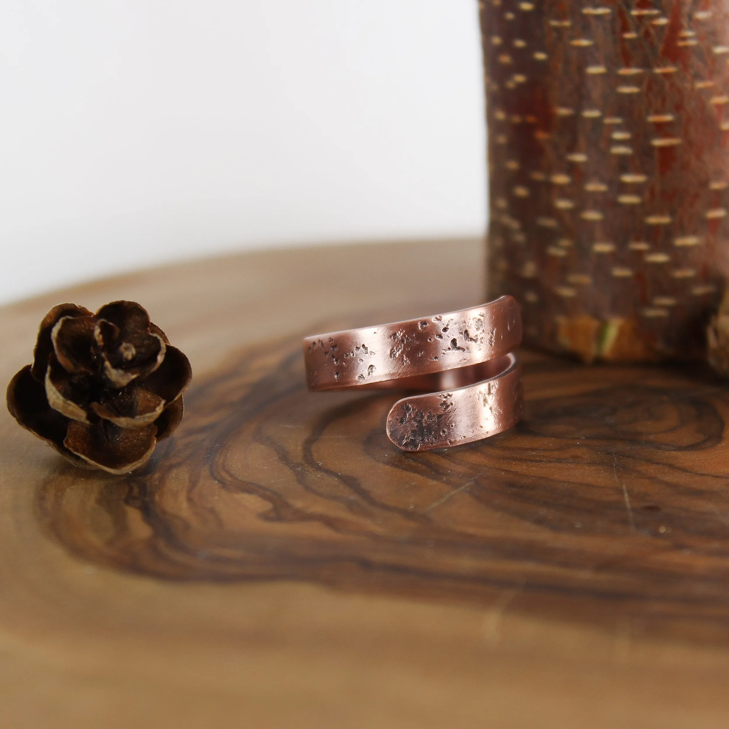 Copper Wrap Ring Galaxy