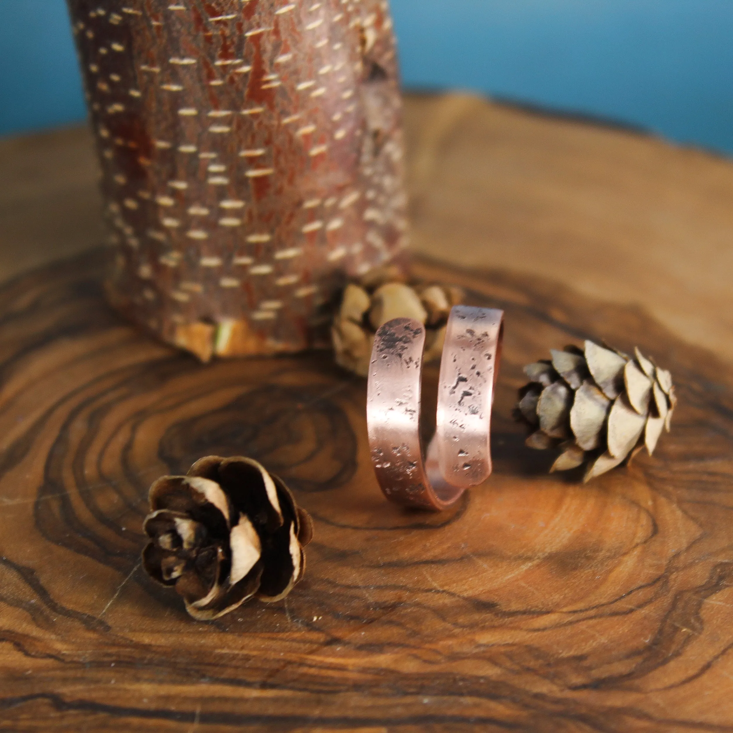 Copper Wrap Ring Galaxy