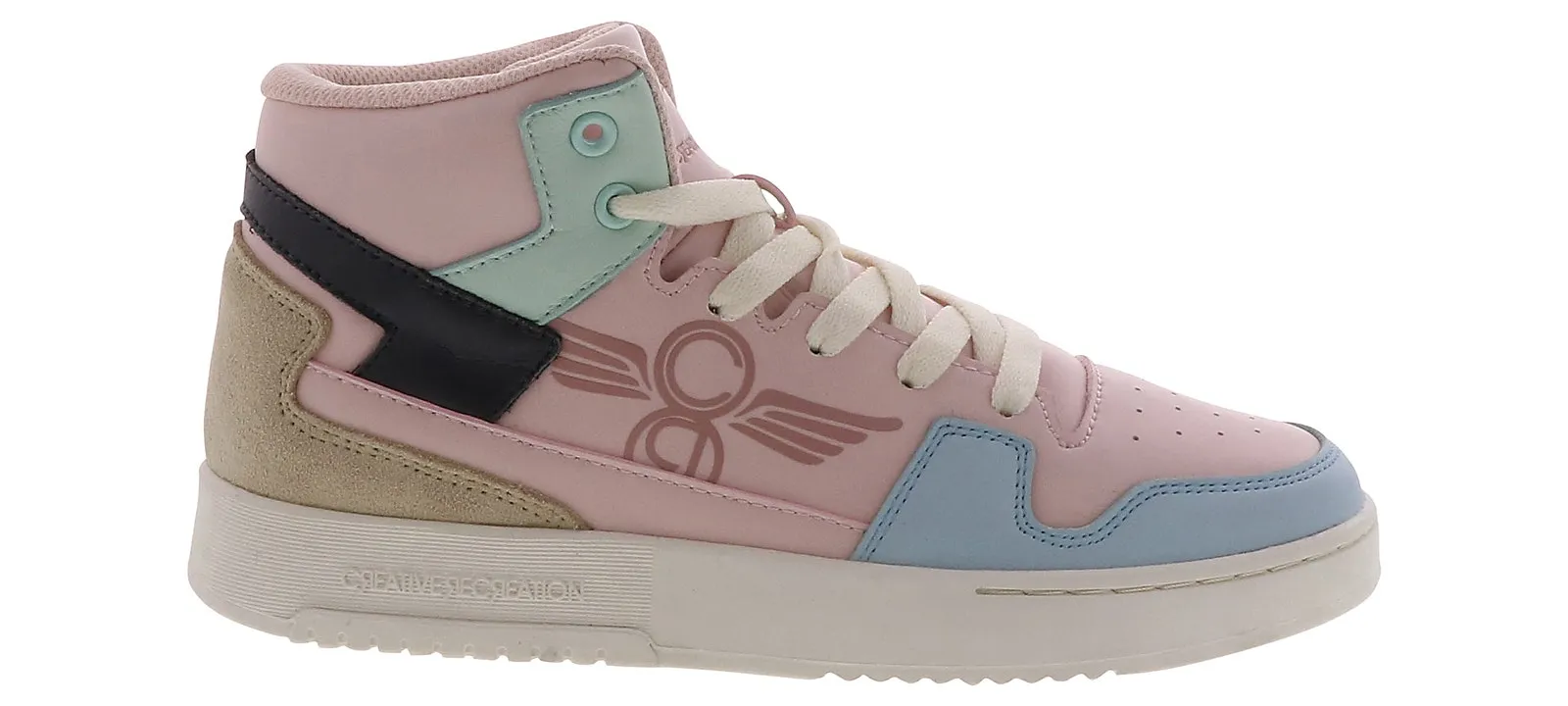 Creative Recreation Honey Women’s Pink High Top Sneaker