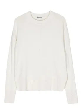 CREW-NECK SILK-BLEND JUMPER