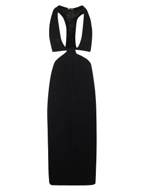 Cult Gaia Aziza Sleeveless Knitted Midi Dress