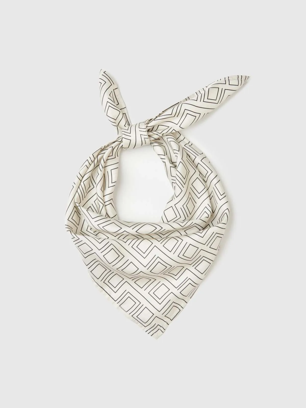 dalthelabel Monogram Silk Scarf