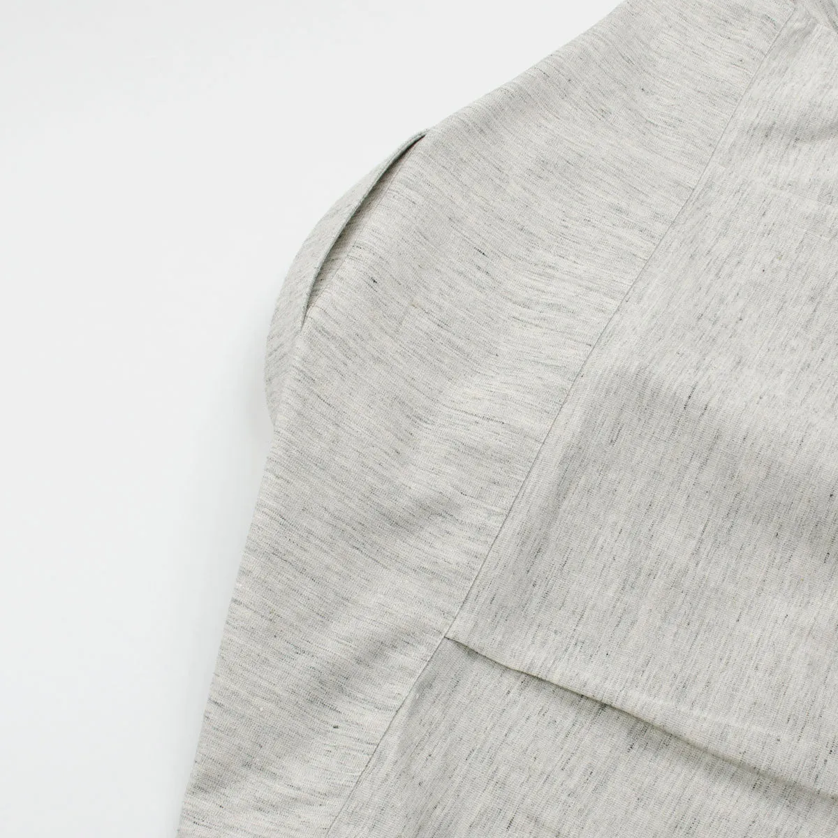 De Bonne Facture - Japanese Slubbed Cotton Essential Pocket Shirt - Light Grey