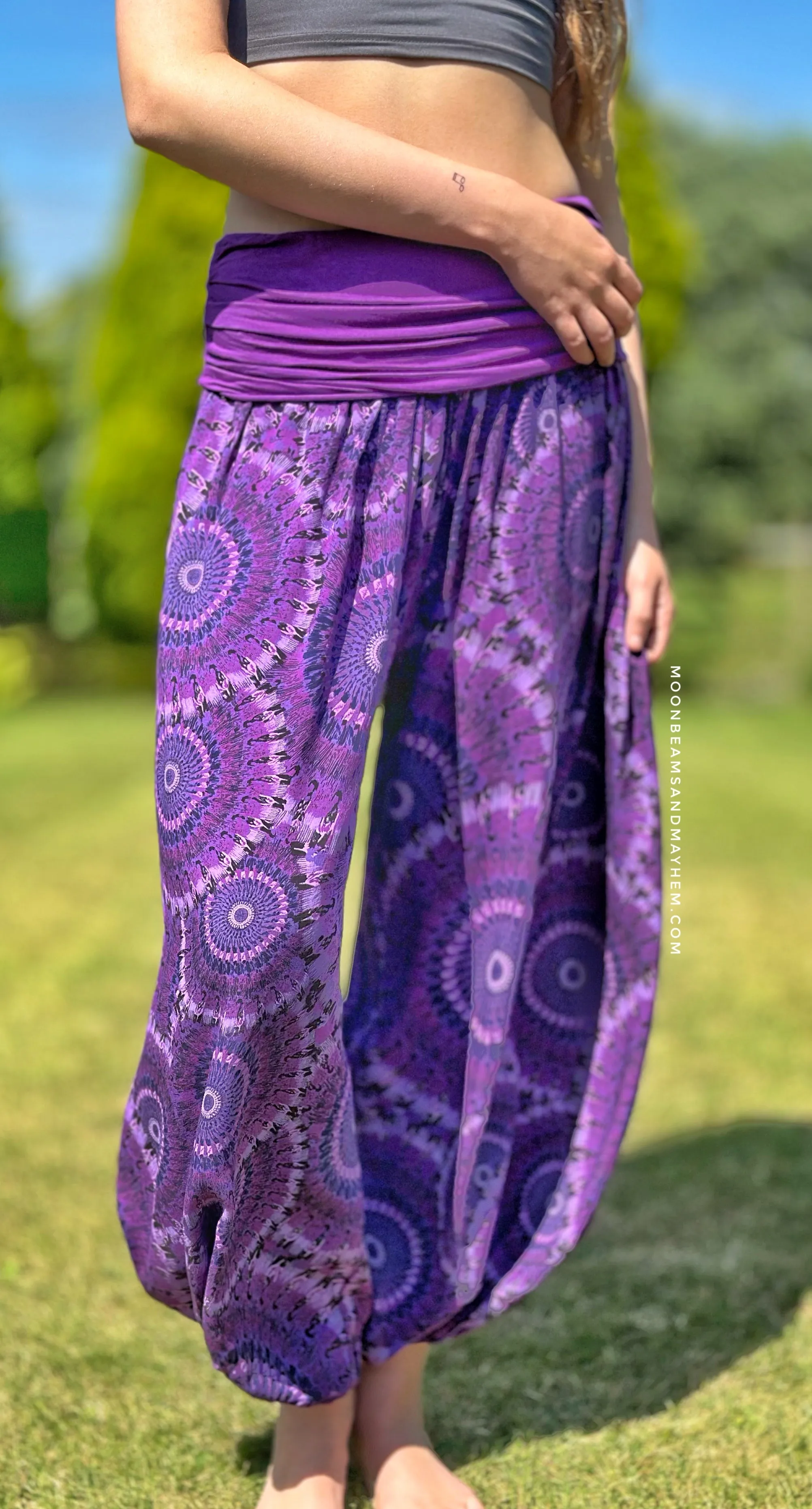 DIVINE COSMIC BLAST HAREM TROUSERS (SIZE 10 - 18)