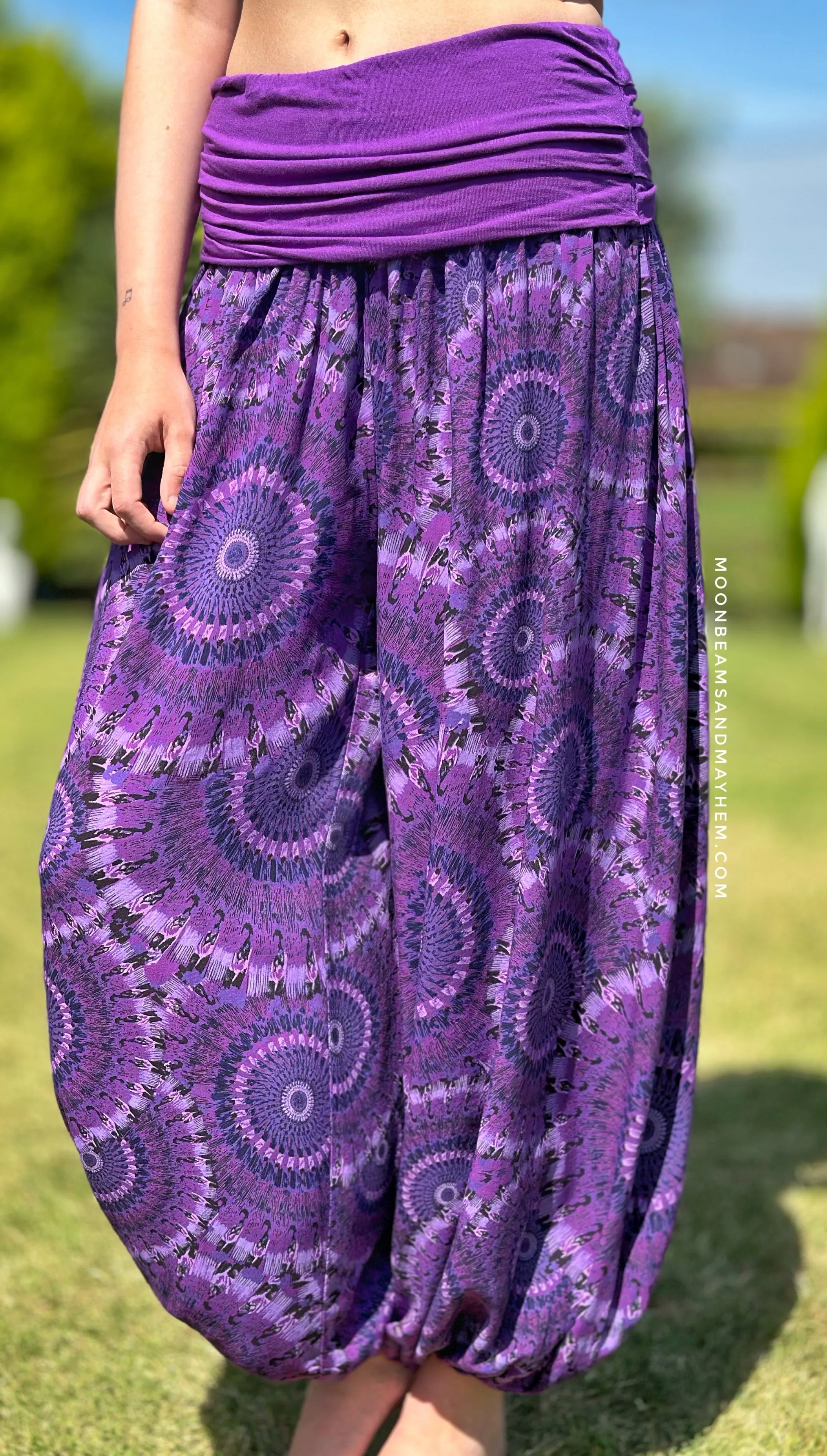 DIVINE COSMIC BLAST HAREM TROUSERS (SIZE 10 - 18)